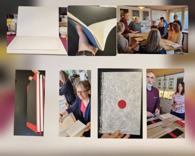 Collage-Buchbinden